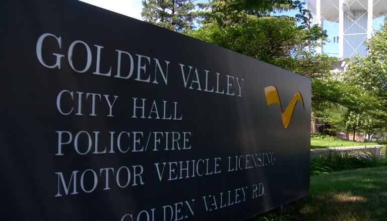GVFacilitiesStudy Golden Valley City Hall sign