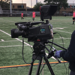 Field-level camera at JOY Athletic Club match